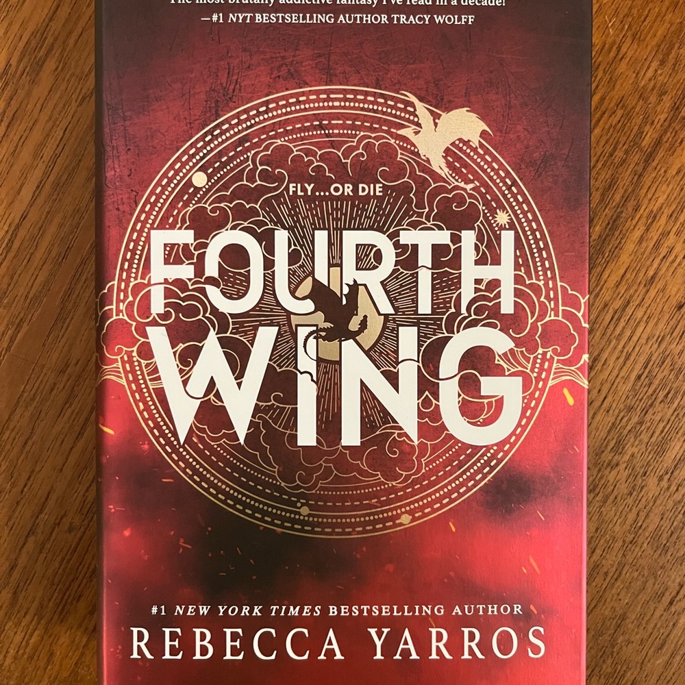 Fourth Wing Holiday Special First Edition Hardcover Book